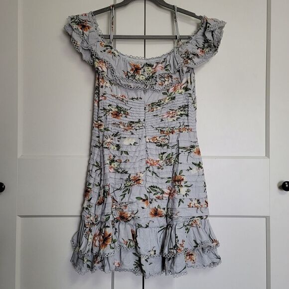 ASTR the label una floral off the shoulder minidress - Picture 10 of 12